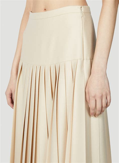 gucci skirts|gucci pleated skirt.